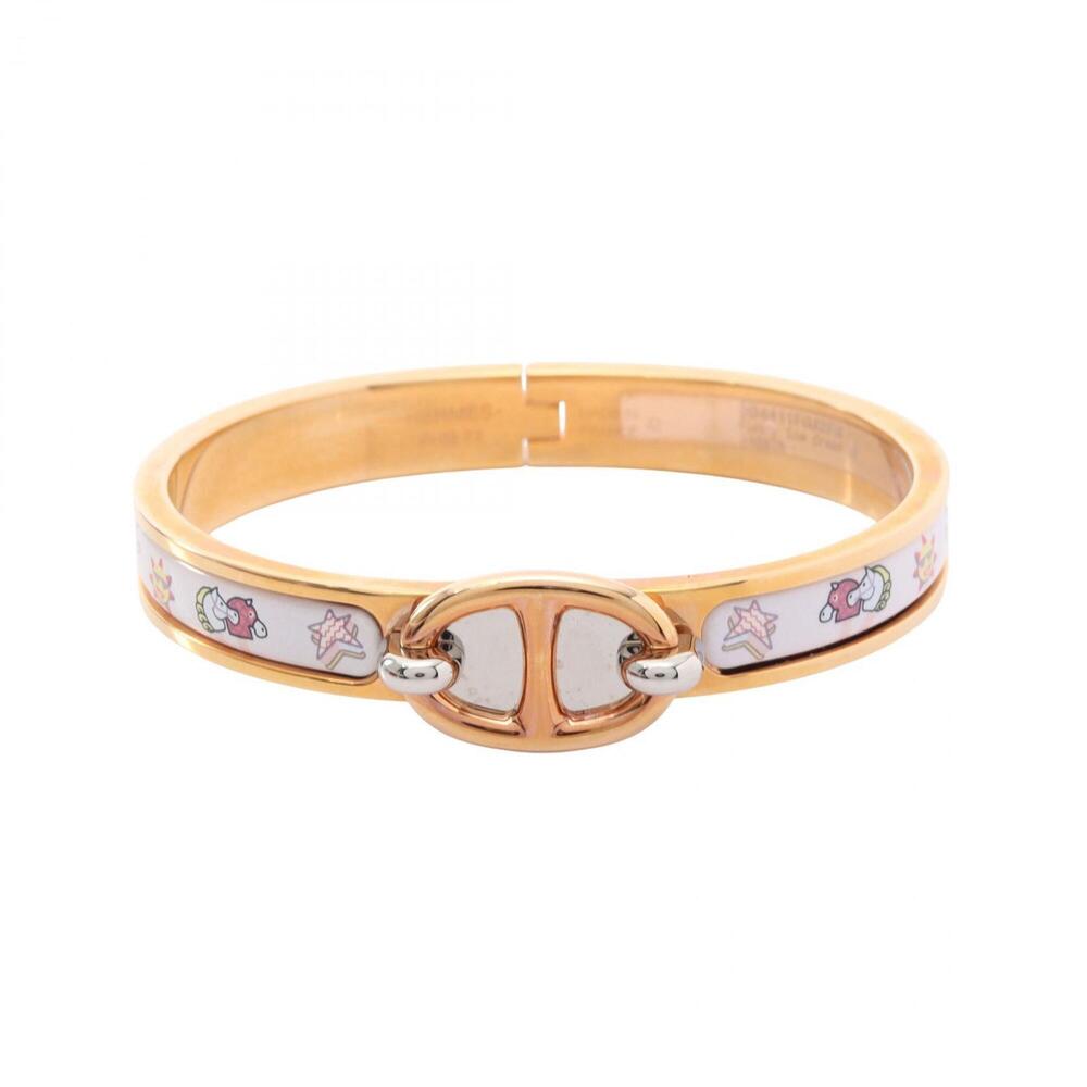 HERMES White Bracelet
